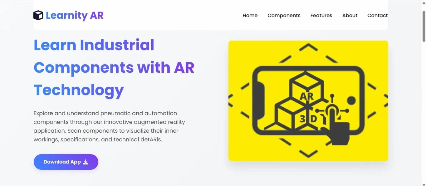 Landing page Ar